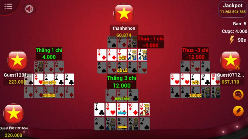 Xếp bài theo kiểu truyền thống